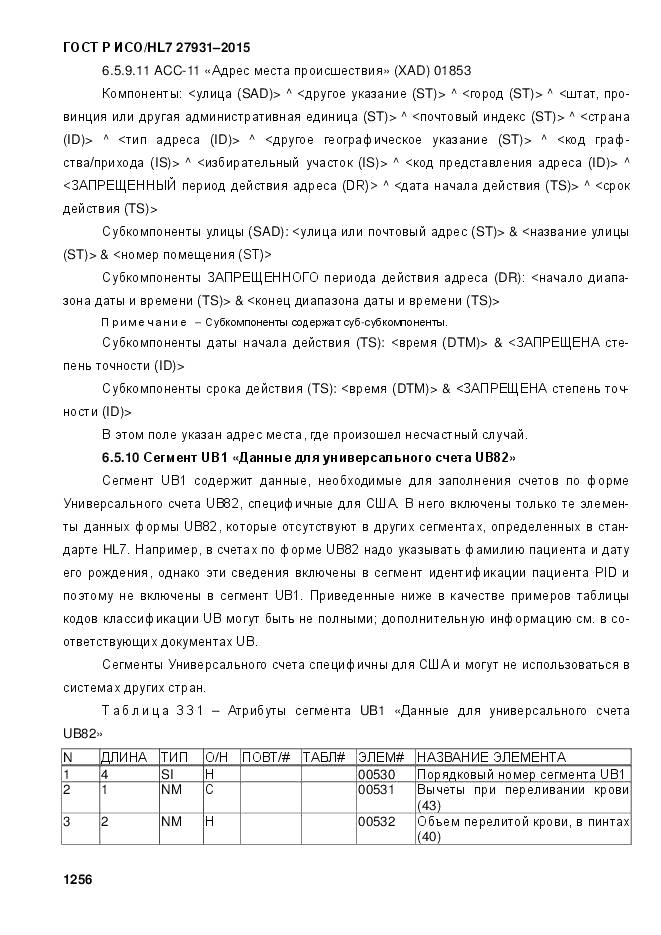 ГОСТ Р ИСО/HL 7 27931-2015, страница 1263